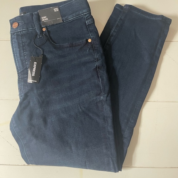 Express Denim - Express Mid Rise Skinny Jeans